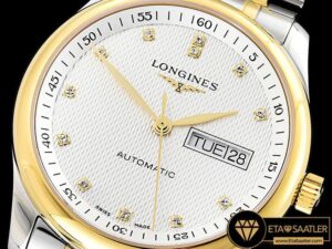 LON016B -Longines Master Collection DayDate YGSS LGF Wht A2836 - 07.jpg